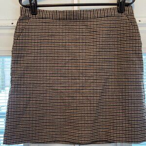 Banana Republic Plaid Mini Skirt - Fall